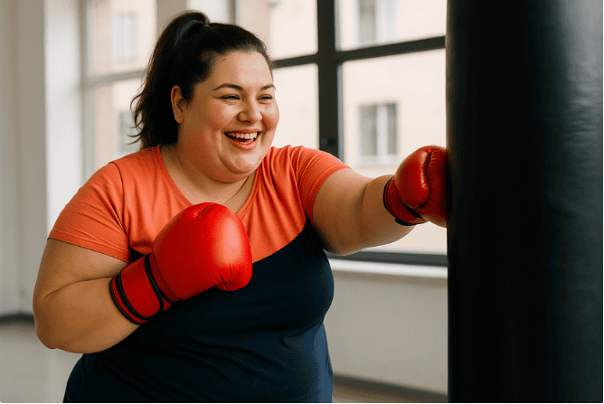 Patient of traveldoctor in treatment with ozempic on her way to lose weight