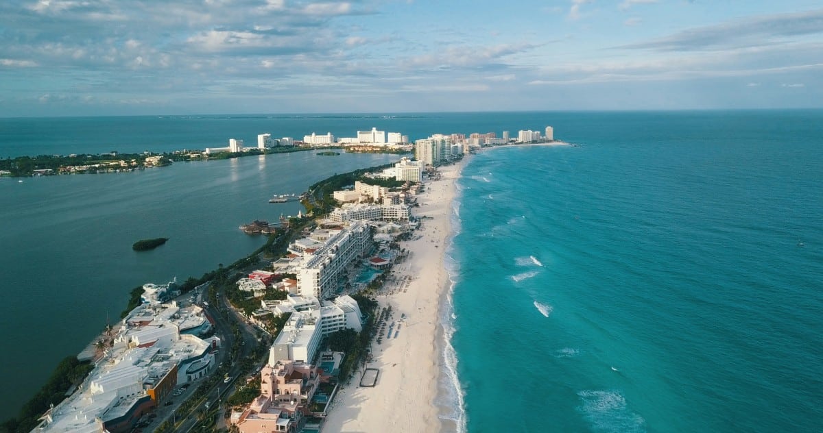 Cancún Mexico beach